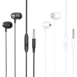 Hoco M88 Graceful series Wired Earphone 3.5mm Jack With Built-In Microphone 1.2M Cable Length