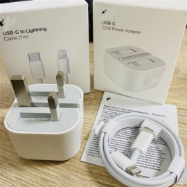 Apple 20W USB-C Power Adapter with 20 watt cable For iphone phone 13/12/11/X