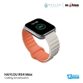 Haylou RS4 Max BT Calling Smartwatch - Silver