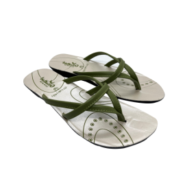 Walkaroo Ladies Green Stylish and Fashionable Light weight sandal 13751