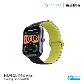 Haylou RS4 Max BT Calling Smartwatch - Silver, 4 image