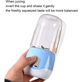 Portable Mini Juicer Cup Blender USB Rechargeable Blender for Shakes, 3 image
