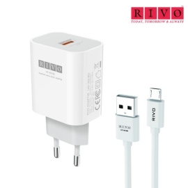AS-303 BS (20W USB Adapter with Micro-B Cable)