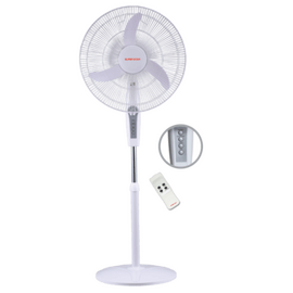 White Padestal Fan