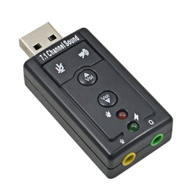 USB Sound Card Audio Adapter
