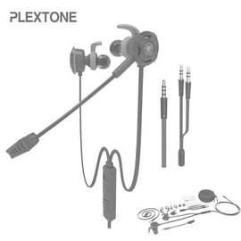 Plextone G30 PC Gaming Headset With Microphone In Ear Stereo Bass Noise Cancelling Earphone With Mic, 2 image