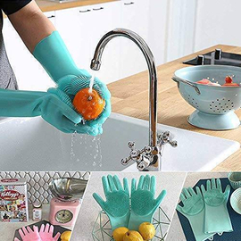 High Quality Silicone Dish Washing Hand Gloves