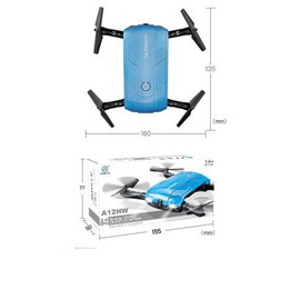 A12HW 2.4GHz Foldable RC Selfie Drone RTF HD CAMERA
