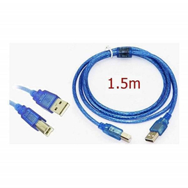 USB Printer Extension Cable 1.5M - Blue or Black