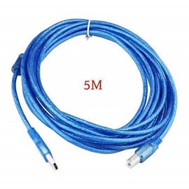 USB Printer Extension Cable 5M - Blue or Black