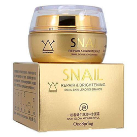 Snail Repair and Brightening Skin Glow Wonderful Cream - 50 g