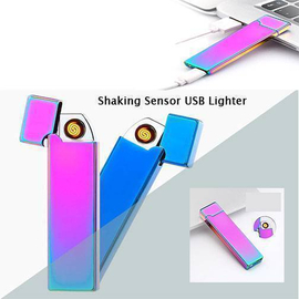 Shaking Sensor Electric Wire Rechargeable Lighter