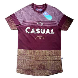 Casual Cotton T-shirt For Men, 2 image
