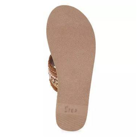 Brown Rubber Sandle For Women, 4 image