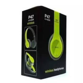 P47 - Wireless Bluetooth Headphone - Green, 2 image