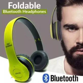 P47 - Wireless Bluetooth Headphone - Green, 3 image