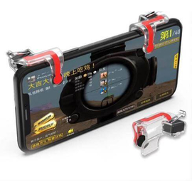 PUBG and Gamepad Screen Controllers Aiming Shooting Game Assist Force Feedback game trigger