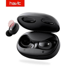 HAVIT I95 Touch Control Bluetooth Earphones Free Role Switch HD Stereo Wireless Earbuds Noise Cancelling Gaming Headset
