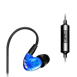 DM300 - In-Ear Earphone with Mic - Blue