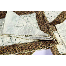 Classical kantha stitched table mat, 3 image