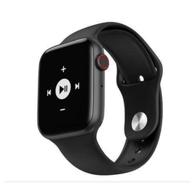 Microwear W34 Smart Watch Fitness Tracker Heart Rate Monitor for Android IOS-Black