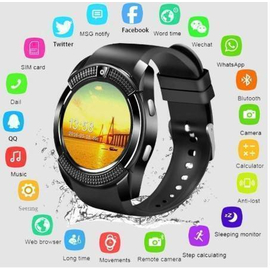 V8 Smart Watch Padgene Sports Fitness Tracker Bluetooth Wrist Watch with SIM Card, 3 image