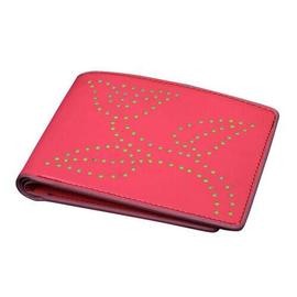 Women's Leather Wallet-Red