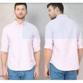 Trendy Light Pink Long Sleeve Casual Shirt, 2 image
