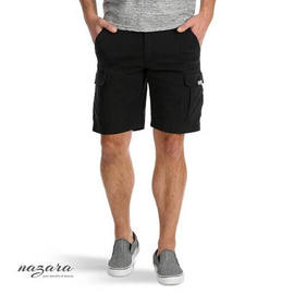 Cotton Shorts / Half pants for Men - Deep Black