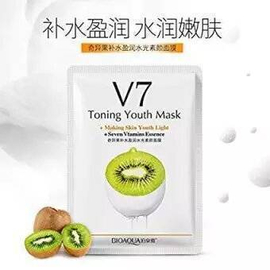 BIOAQUA V7 Toning Youth Facial Fruit Mask Kiwi