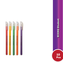 Econo Student Ball point pen Black ink color- 30 pcs pens per quantity