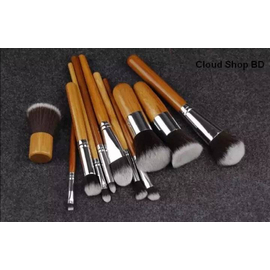 Bamboo Makeup Brush Set 11pcs, 2 image