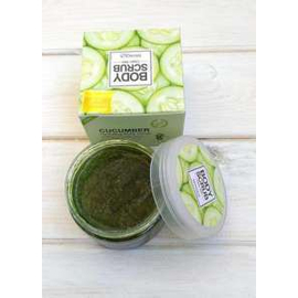 BIOAQUA 120g Cucumber Body Scrub, 3 image