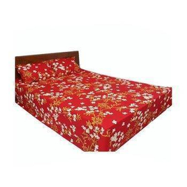 Double Size 100% Cotton Bed Sheet- Multi Color