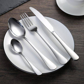 Stainless  Cutlery Tableware Set - Silver