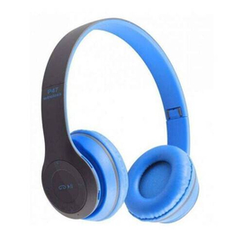 P47 - Wireless Bluetooth Headphone - Blue, 2 image