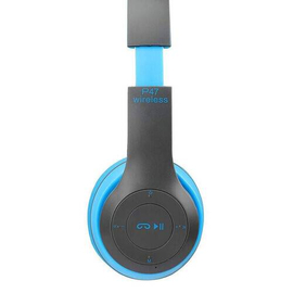 P47 - Wireless Bluetooth Headphone - Blue, 3 image