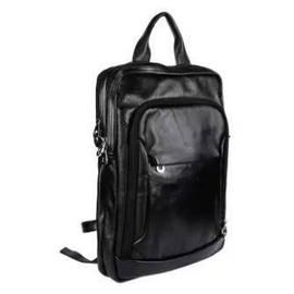 Artificial Leather Back Pack for Men, 2 image