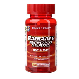 Holland & Barrett Radiance Multi Vitamins & Iron Tablets