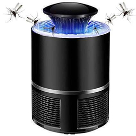 Multi Function Electronic Mosquito Killer Lamp - Black