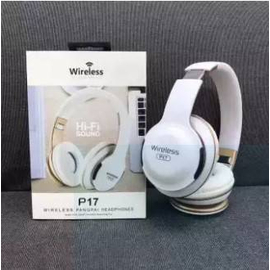 Headphone Bluetooth JBL P17 HI-FI Sound WIRELESS - Black
