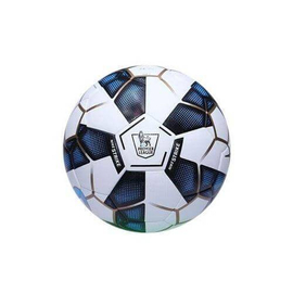 Football Size 5 - White and Deep Blue