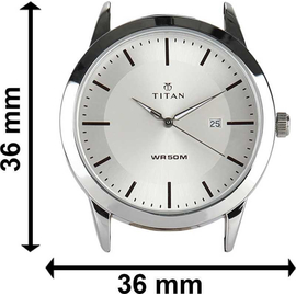 Titan Analog Silver Dial Men's Watch, 3 image