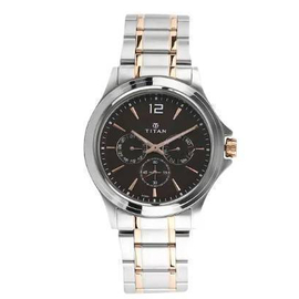 TITAN Workwear Watch- Stainless Steel Strap