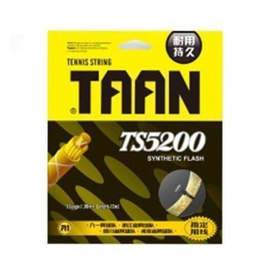 TAAN TS5200 Shiny Durable Racket String - Gold