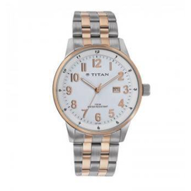 TITAN Workwear Watch- Stainless Steel Strap