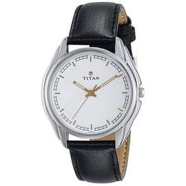 TITAN Analog White Dial Men's Watch