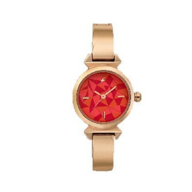 Fastrack Rose Gold Metal Strap Watch