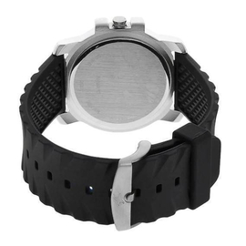 Fastrack Black Plastic Strap Watch, 3 image