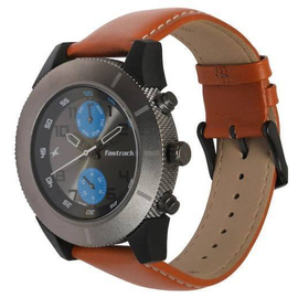 Fastrack Anthracite Dial Analog Watch, 3 image